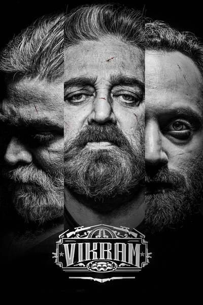 Vikram Hindi Dubbed Movie Poster (2022)