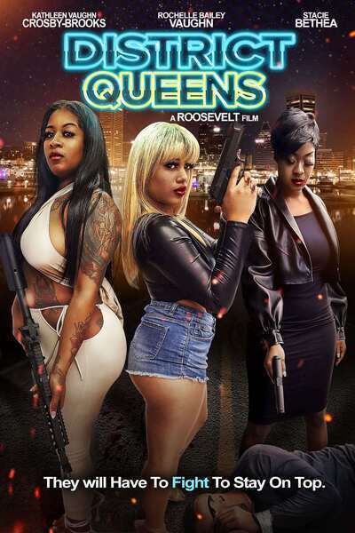 District Queens Hindi Dubbed Movie Poster (2022)