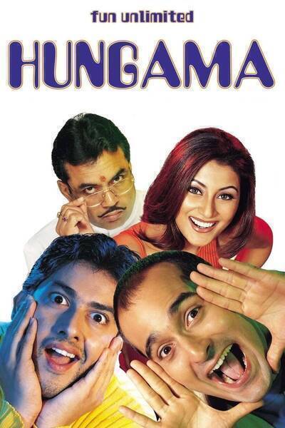 Hungama Hindi Dubbed Movie Poster (2003)