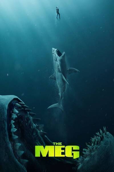 The Meg Hindi Dubbed Movie Poster (2018)