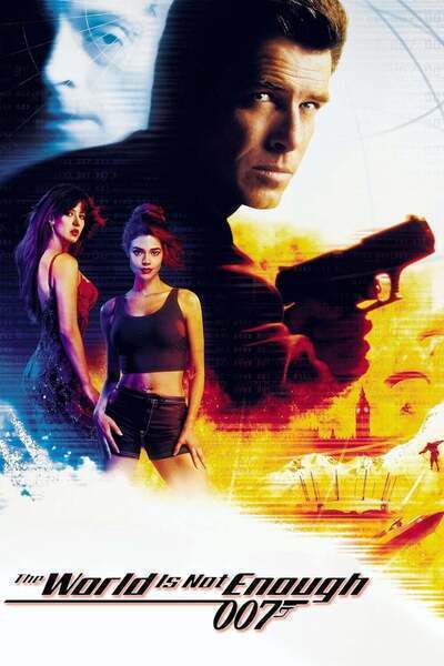 The World Is Not Enough Hindi Dubbed Movie Poster (1999)