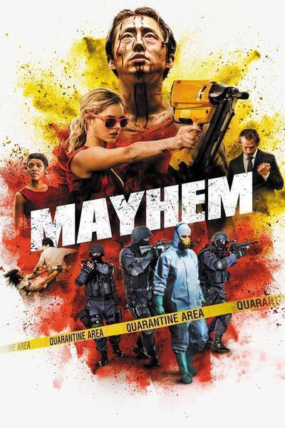 Mayhem Hindi Dubbed Movie Poster (2017)