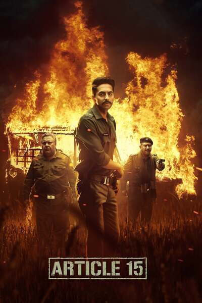 Article 15 Hindi Dubbed Movie Poster (2019)