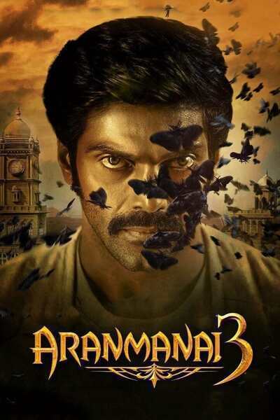 Aranmanai 3 Hindi Dubbed Movie Poster (2021)