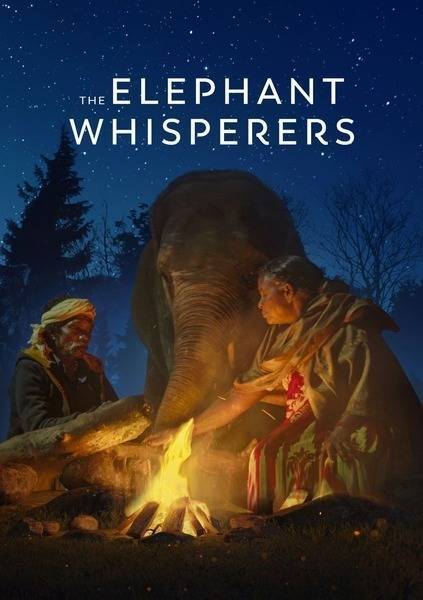 The Elephant Whisperers Hindi Dubbed Movie Poster (2022)