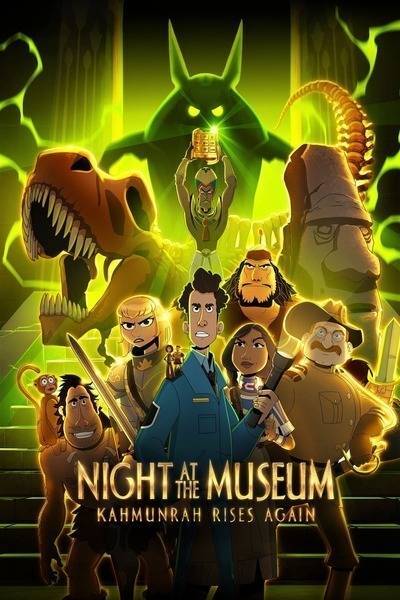 Night at the Museum: Kahmunrah Rises Again Hindi Dubbed Movie Poster (2022)