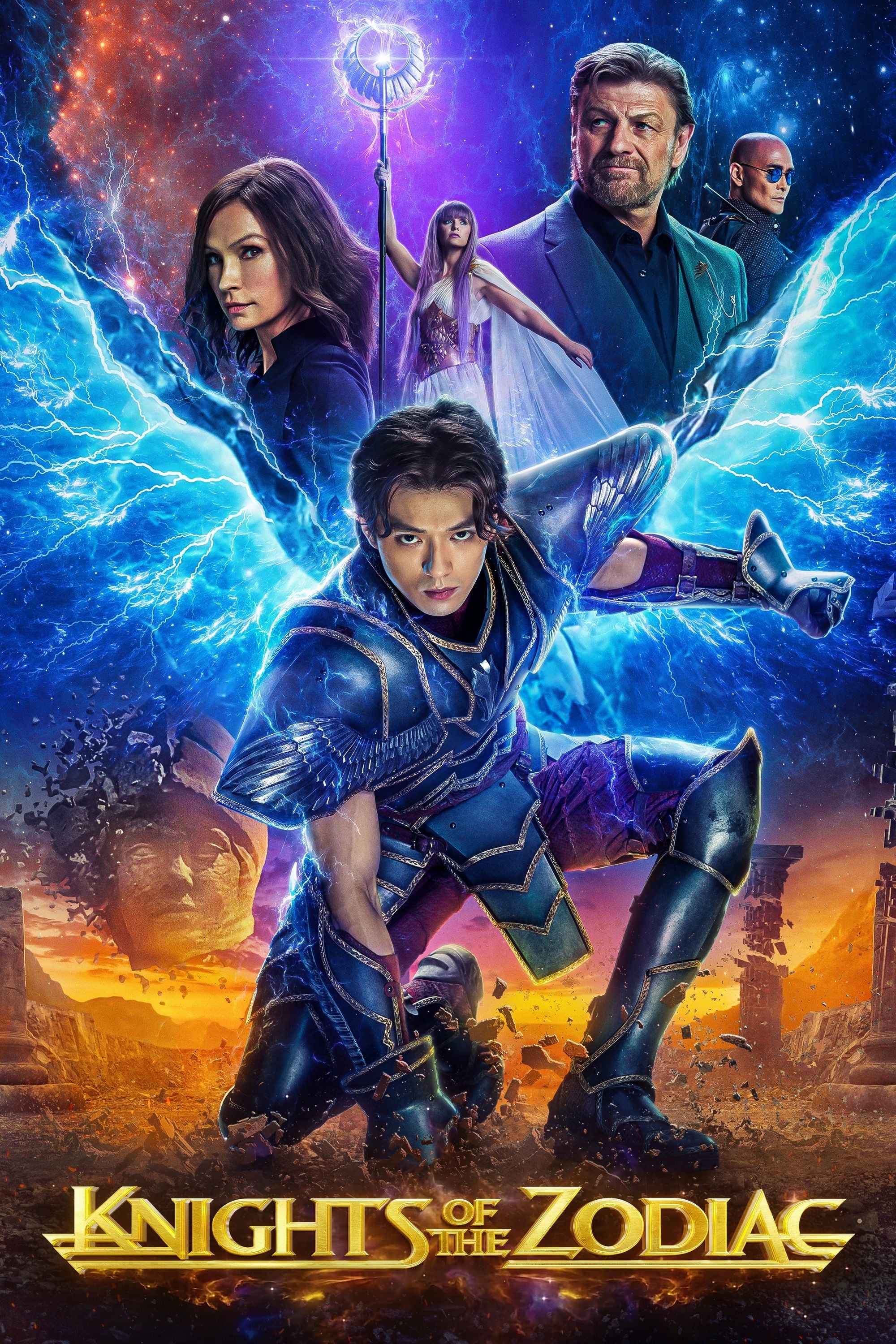 Knights of the Zodiac Hindi Dubbed Movie Poster (2023)