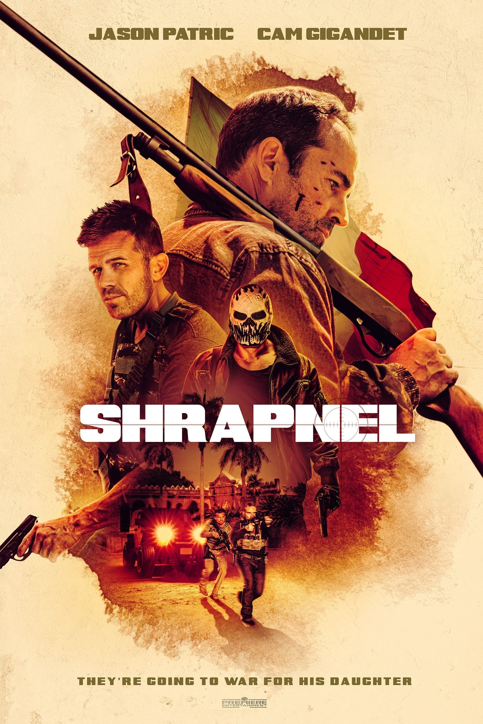 Shrapnel Hindi Dubbed Movie Poster (2023)