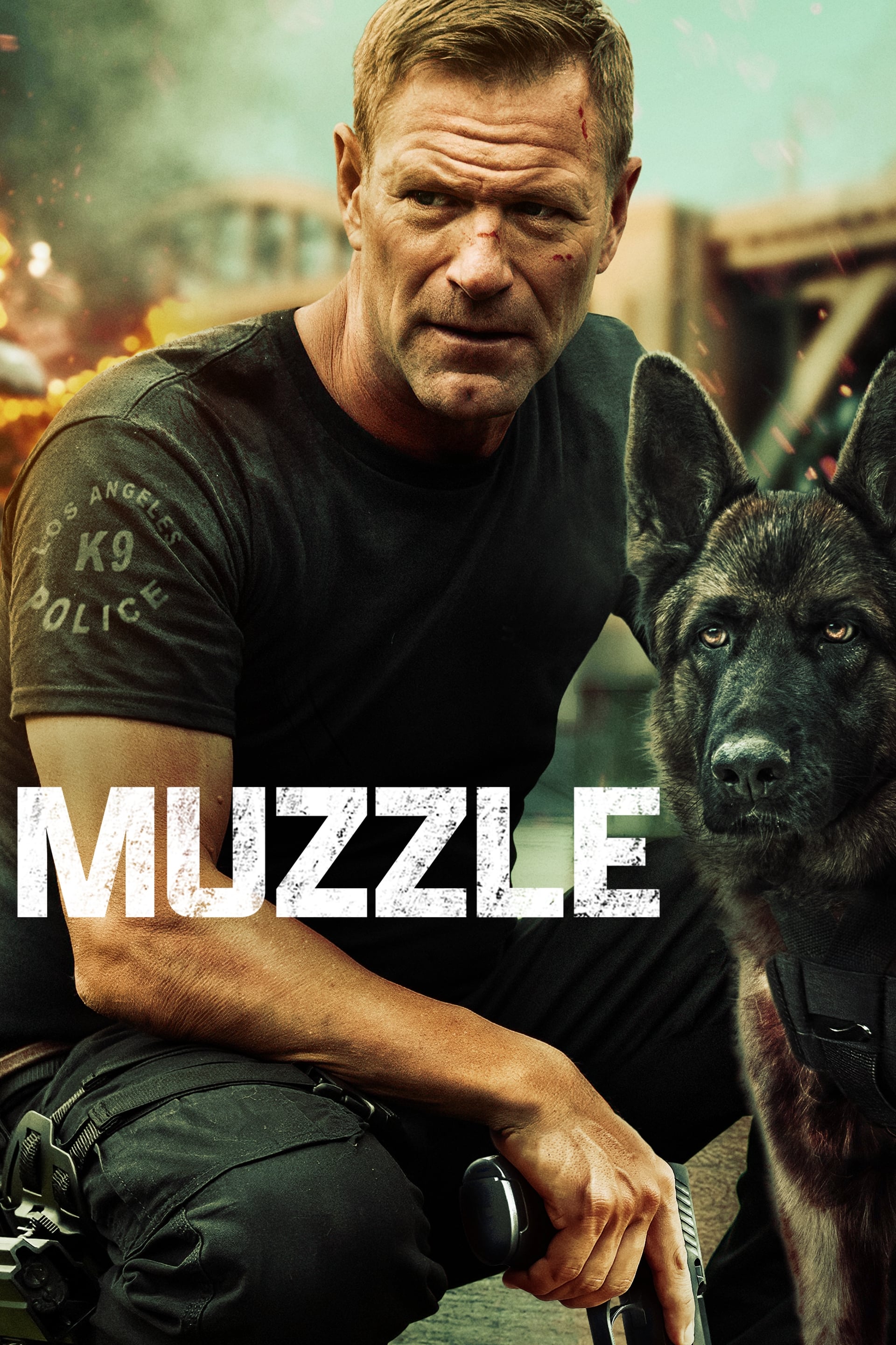Muzzle Hindi Dubbed Movie Poster (2023)
