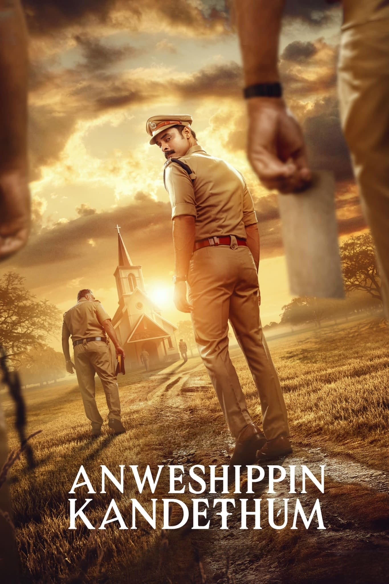 Anweshippin Kandethum Hindi Dubbed Movie Poster (2024)