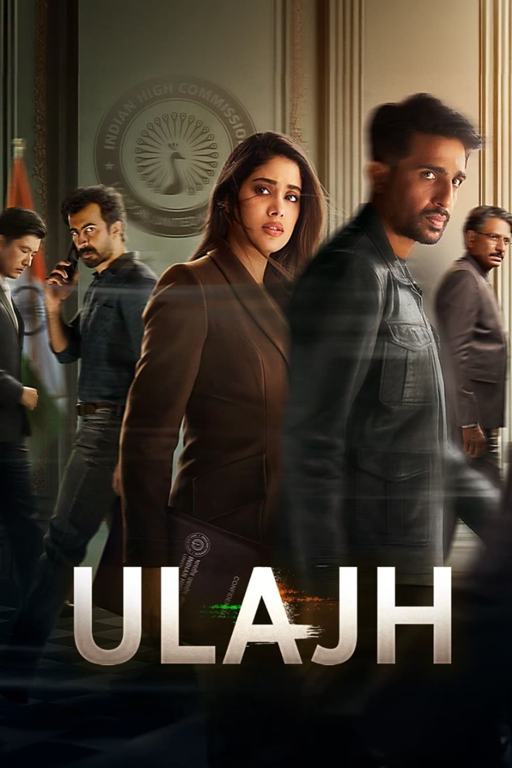 Ulajh Hindi Dubbed Movie Poster (2024)