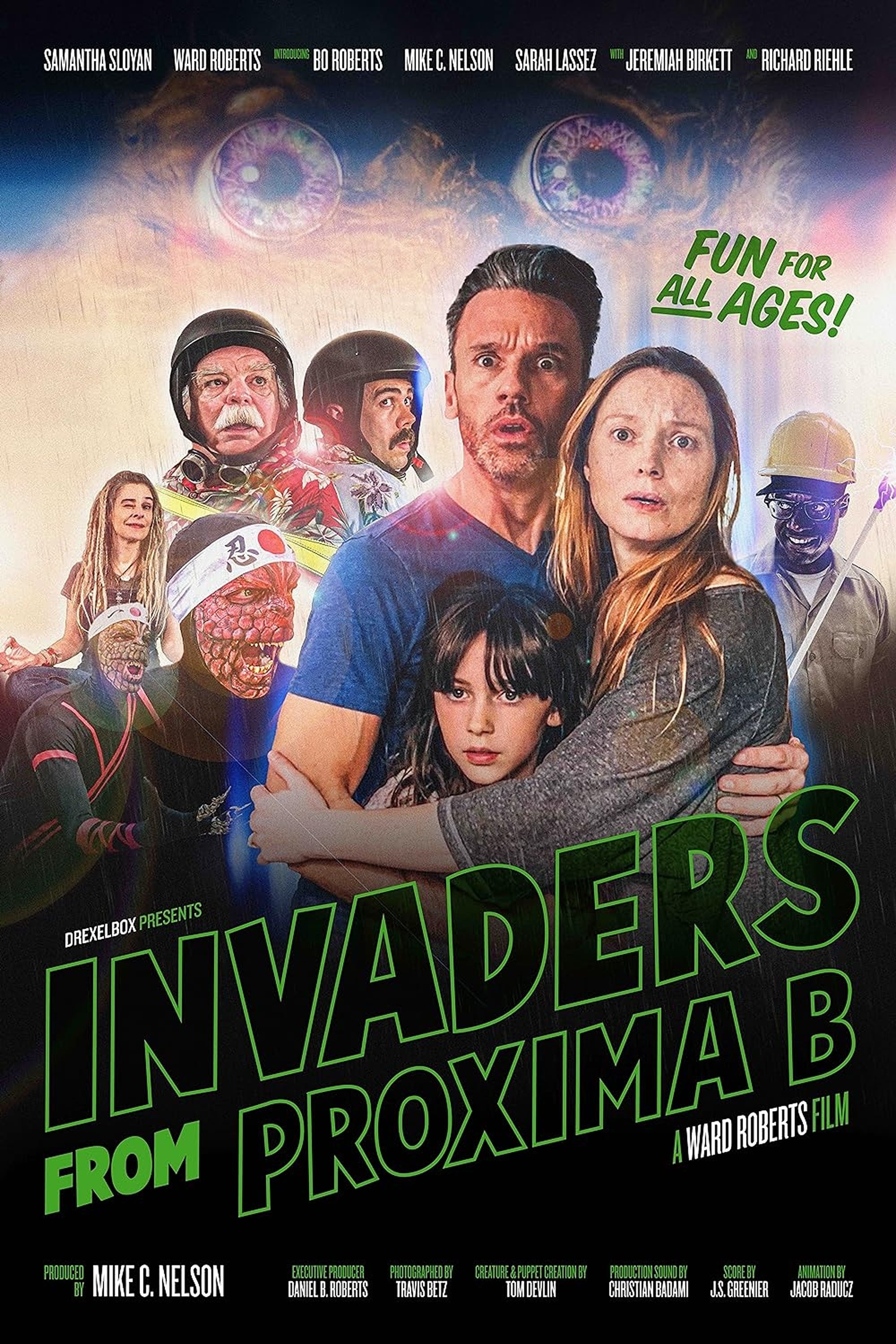 Invaders from Proxima B Hindi Dubbed Movie Poster (2023)