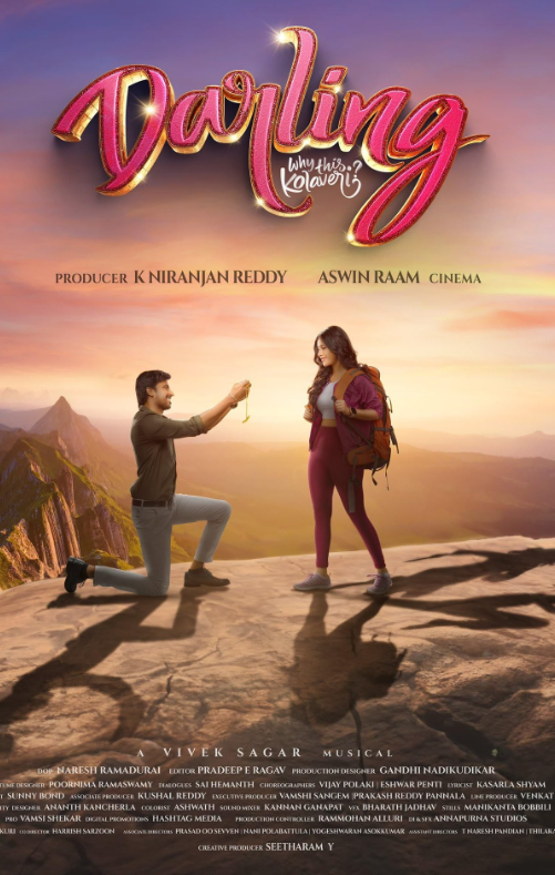 Darling Hindi Dubbed Movie Poster (2024)