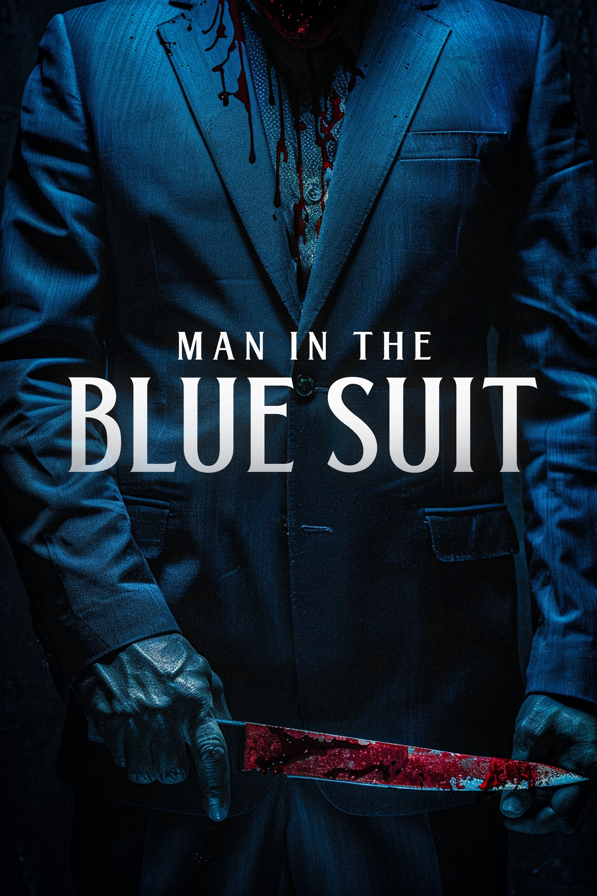 Man in the Blue Suit Hindi Dubbed Movie Poster (2024)