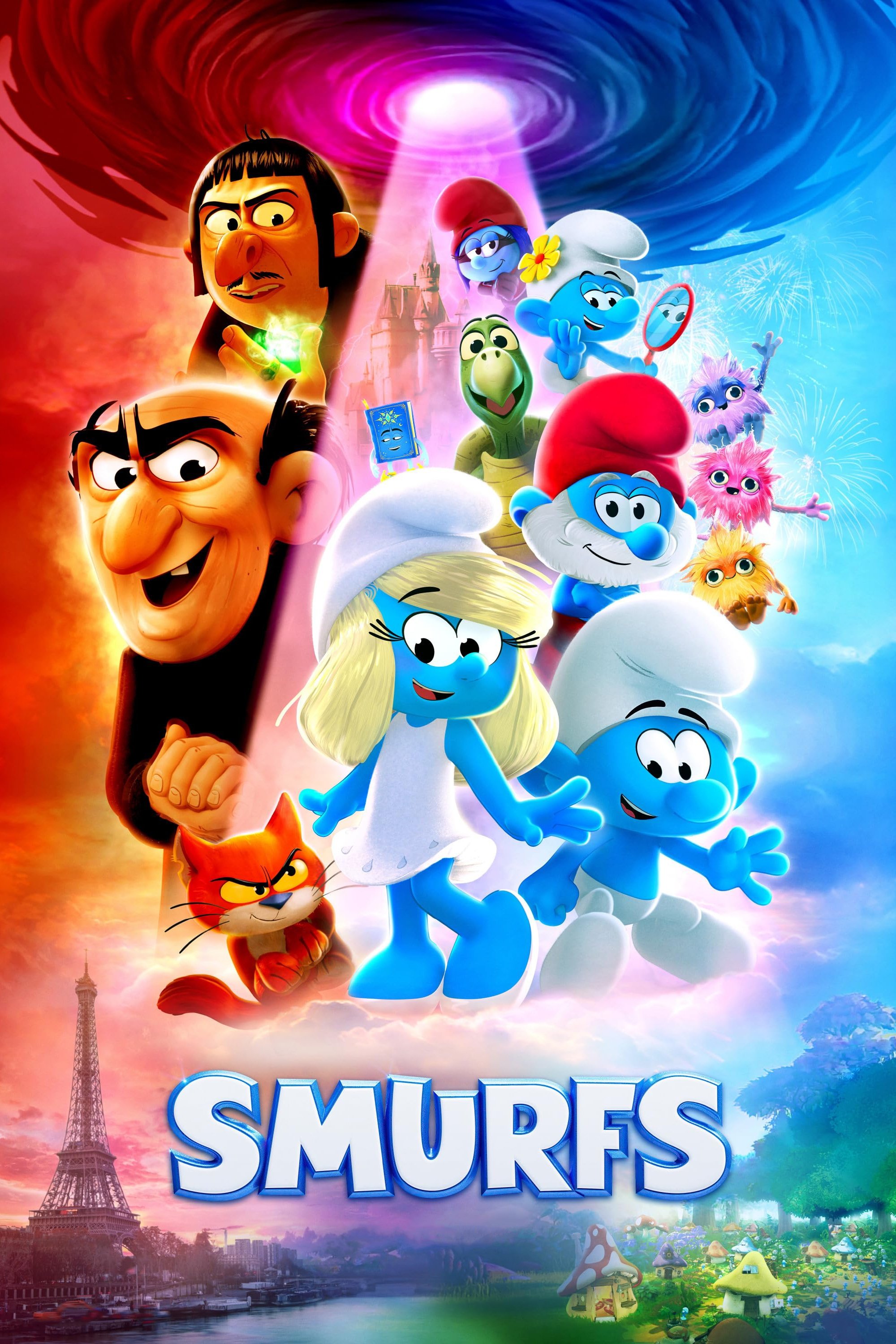 Smurfs Hindi Dubbed Movie Poster (2025)