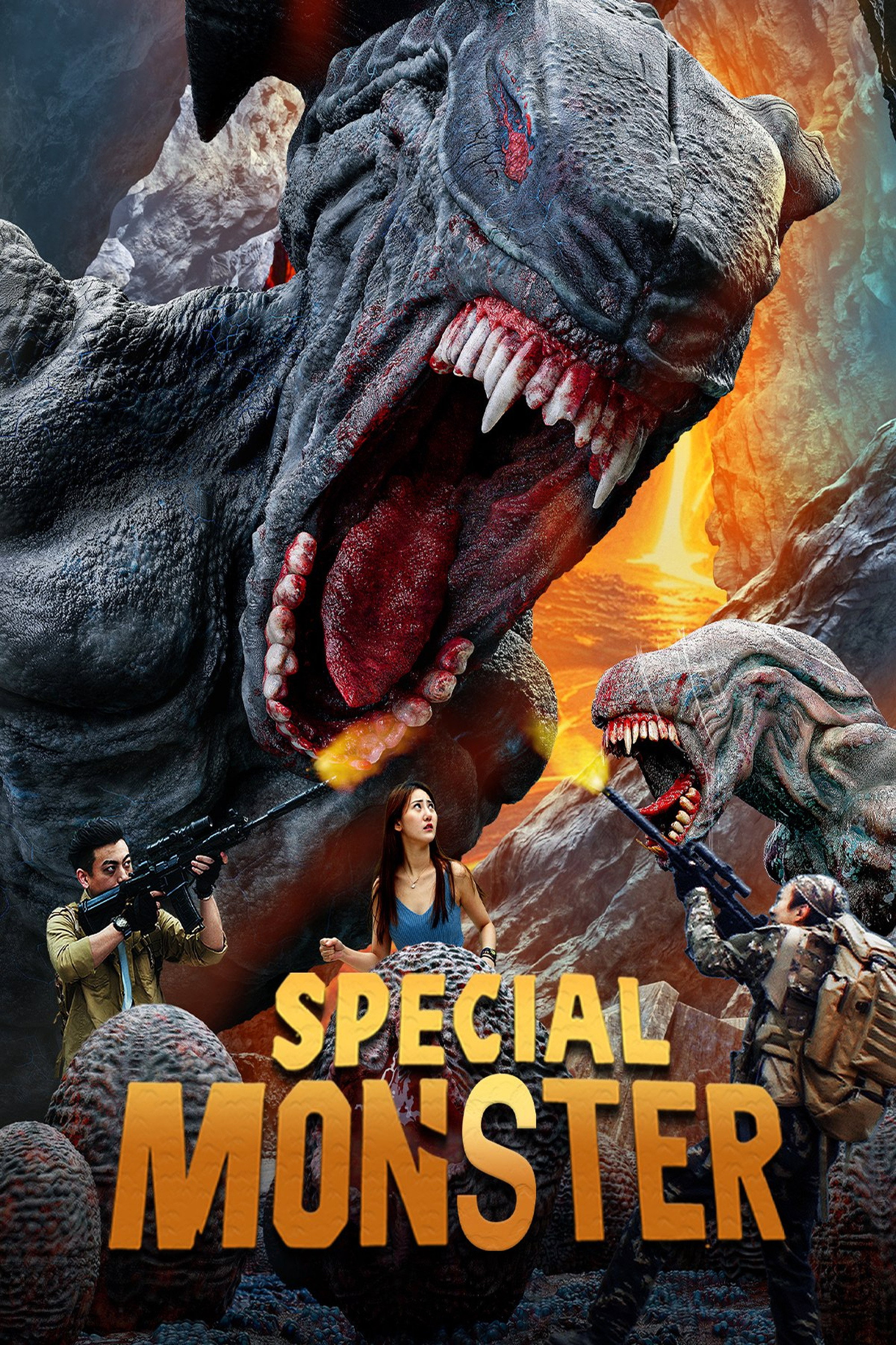 Special Monster Hindi Dubbed Movie Poster (2025)